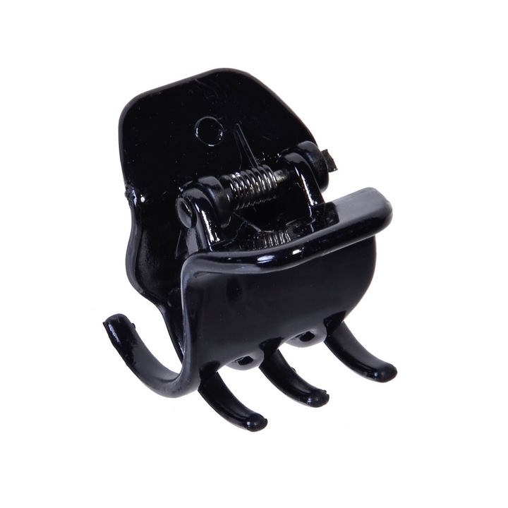 Set 2 clame negre pentru par, Maison du Paradis, 2.5 cm