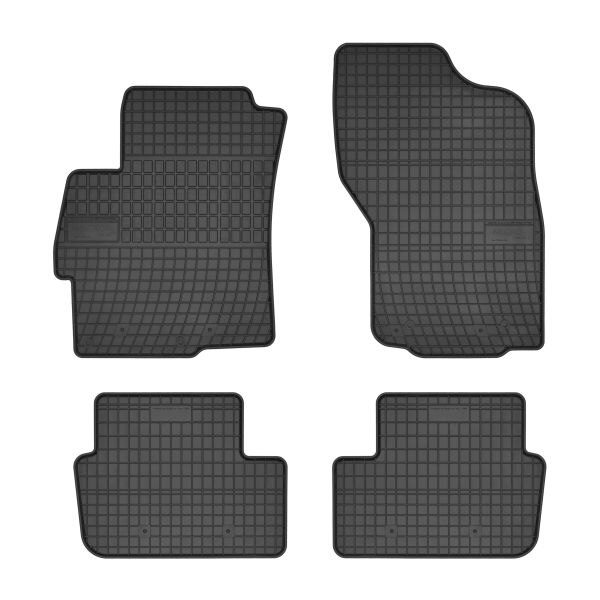 Set 4 covorase auto MAMMOOTH, Cauciuc, pentru MITSUBISHI LANCER VIII 2008+ LIFTBACK, Negru