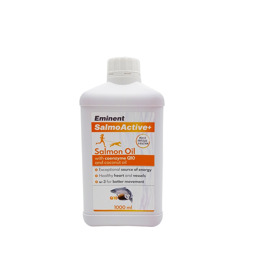 Ulei de somon, Eminent, cu coenzima Q10, 1000 ml
