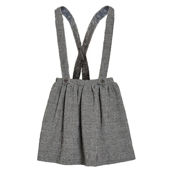 Fusta cu bretele fete Next, gri, marimea 98 cm, 2-3 ani Fusta cu bretele fete Next, gri, marimea 98 cm, 2-3 ani