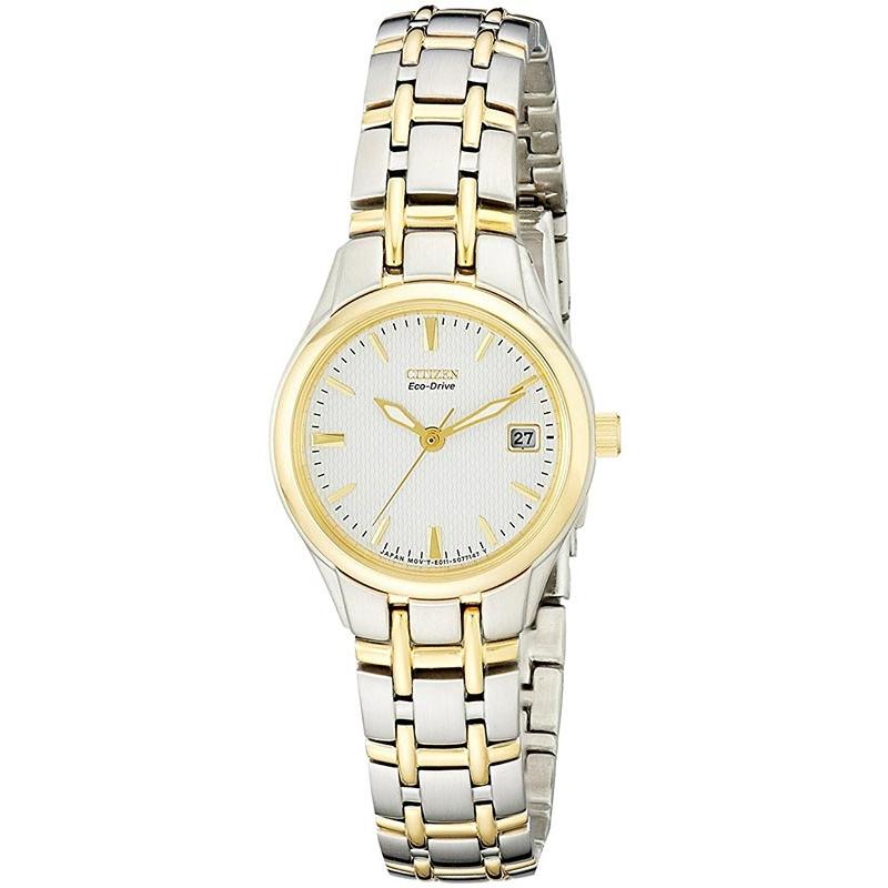 Ceas dama Citizen EW1264-50A Quartz Argintiu, Auriu