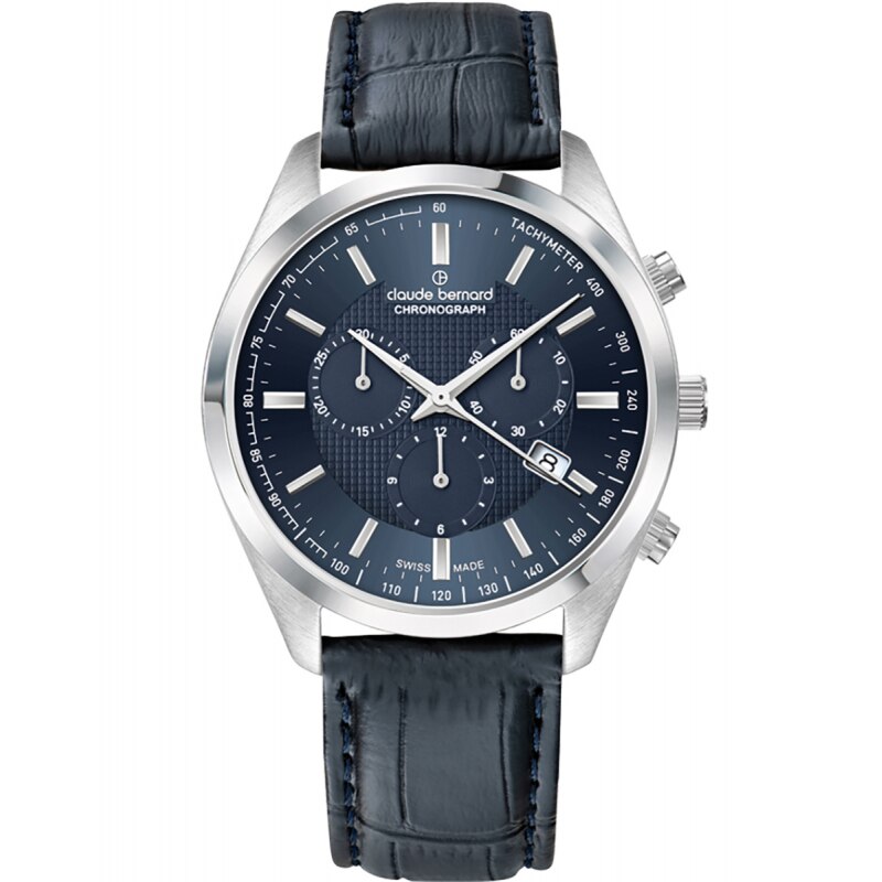 Ceas barbatesc Claude Bernard 10246 3 BUIN Quartz Argintiu