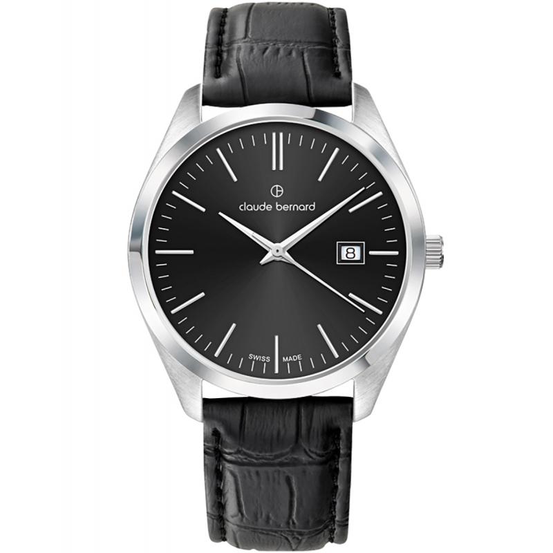 Ceas barbatesc Claude Bernard 70201 3 NIN Quartz Argintiu