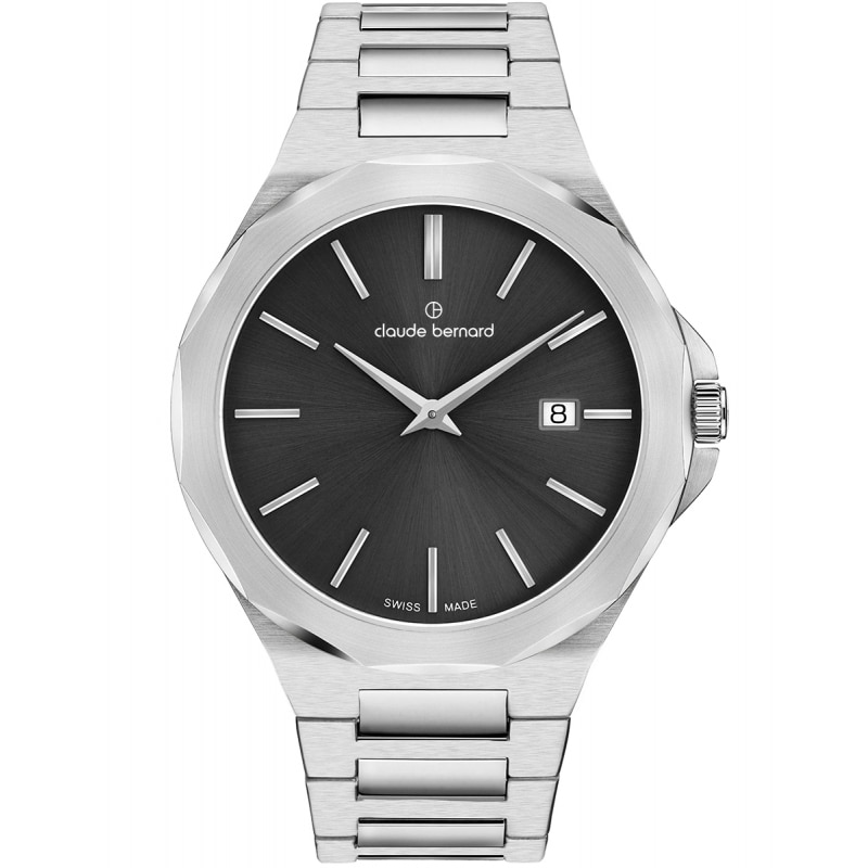 Ceas barbatesc Claude Bernard 71289 3M NIN Quartz Argintiu