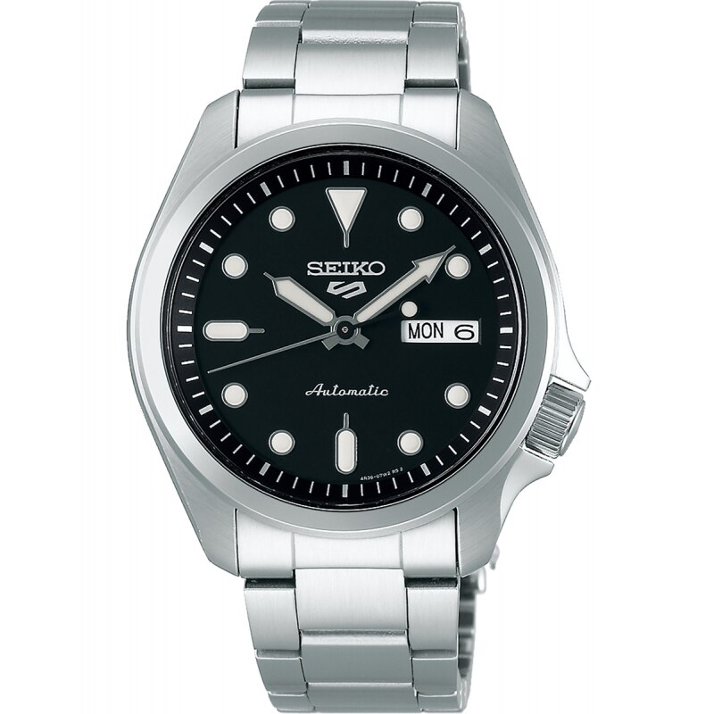 Ceas barbatesc Seiko 5 SRPE55K1 Automatic Argintiu
