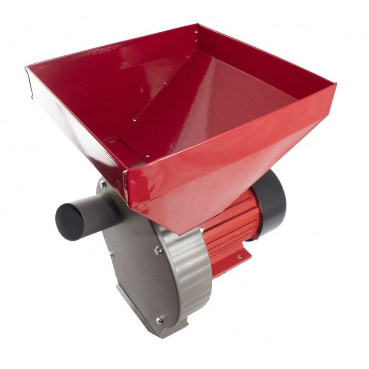 Moara electrica pentru furaje Pandora, 3.8 kW, 4.7 CP, 250 kg/h, 3500 rpm, cuva mare