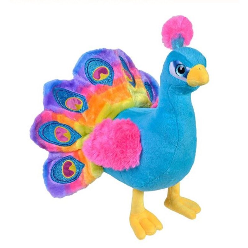 Jucarie paun multicolor 60 cm, SG, 60x67x58 cm