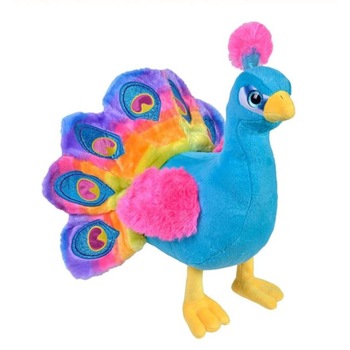 Jucarie paun multicolor 40 cm, SG, 40x41x46 cm Jucarie paun multicolor 40 cm, SG, 40x41x46 cm