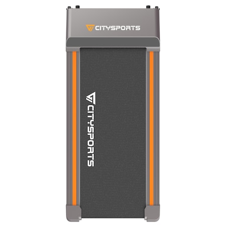 Banda de alergare pliabila CITYSPORTS, 500W, Viteza reglabila, Ecran LCD, Viteza 1-6 km/h, 147 cm x 59 cm x 15 cm, Negru