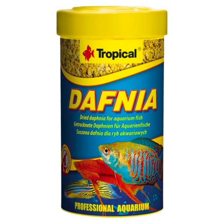 Hrana naturala pentru pesti Tropical Dafnia Natural, 100ml / 18g