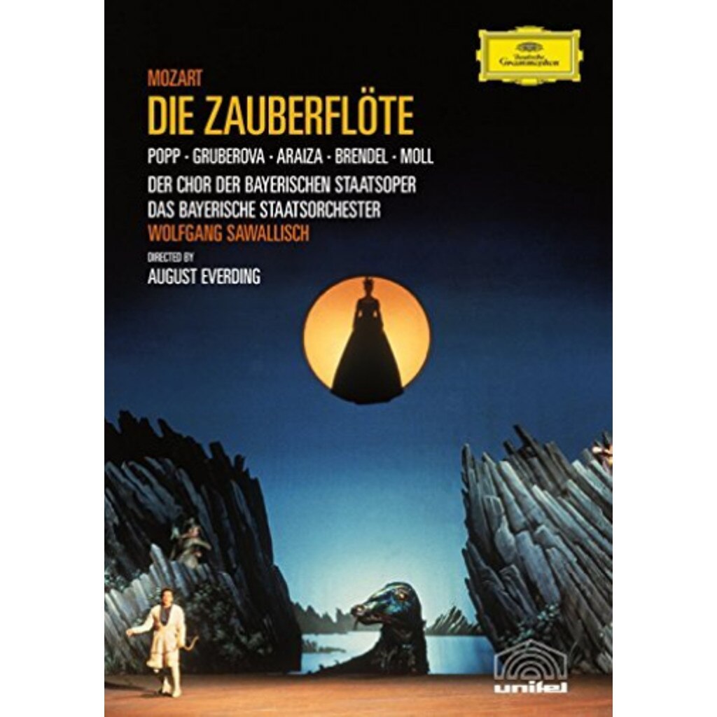 Lucia Popp, Edita Gruberova, Francisco Araiza - Mozart: Die Zauberflöte (DVD)