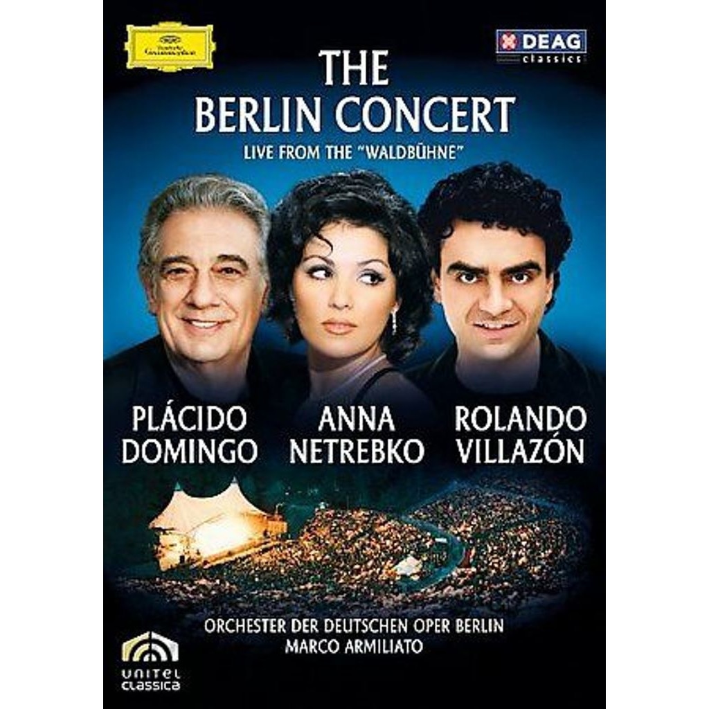 Anna Netrebko, Plácido Domingo, Rolando Villazon - Concert (DVD)
