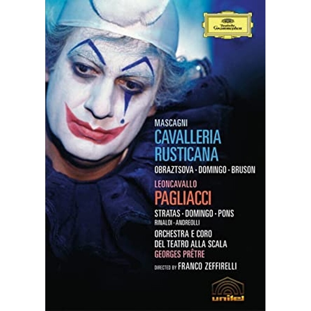 Elena Obraztsova, Teresa Stratas, Plácido Domingo - Leoncavallo / Mascagni (DVD)