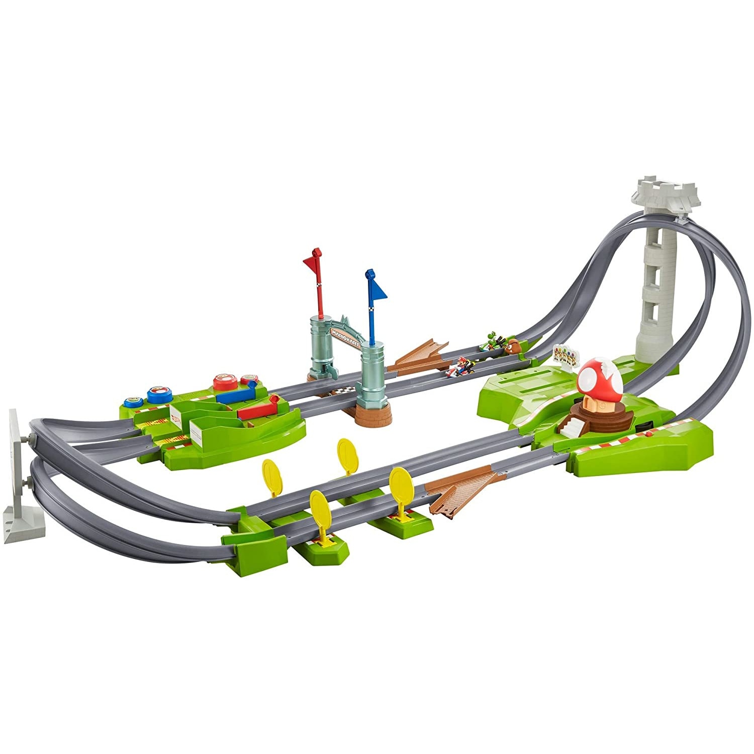 Set de joaca Hot Wheels Mario Kart Car Track