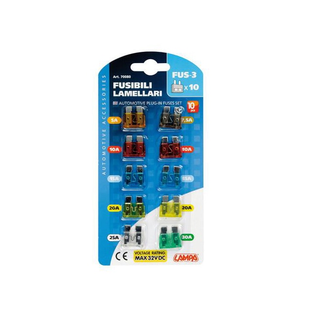 Set sigurante plate Lampa, 10buc