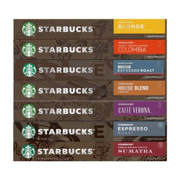 Set capsule cafea Starbucks Variety Pack, compatibile Nespresso, 70 buc Set capsule cafea Starbucks Variety Pack, compatibile Nespresso, 70 buc
