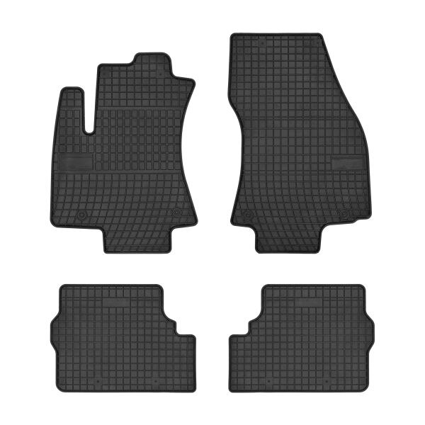 Set 4 covorase auto MAMMOOTH, Cauciuc, pentru OPEL ZAFIRA A 1999-2005 VAN, Negru