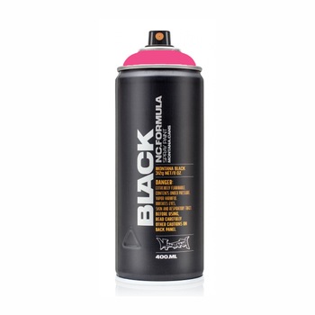 Vopsea spray pentru graffiti , Montana Black , Pink Panther , 400ml Vopsea spray pentru graffiti , Montana Black , Pink Panther , 400ml
