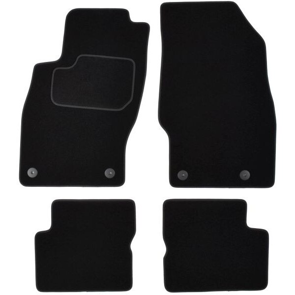 Set 4 covorase mocheta dedicate PEUGEOT 107 2005 - 2014