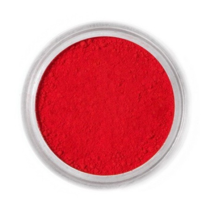 Colorant alimentar pudra Fractal - culoare rosu aprins - 1.5 g