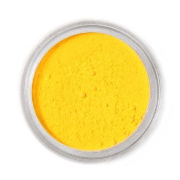 Colorant alimentar pudra Fractal - culoare galben canar - 2.5 g