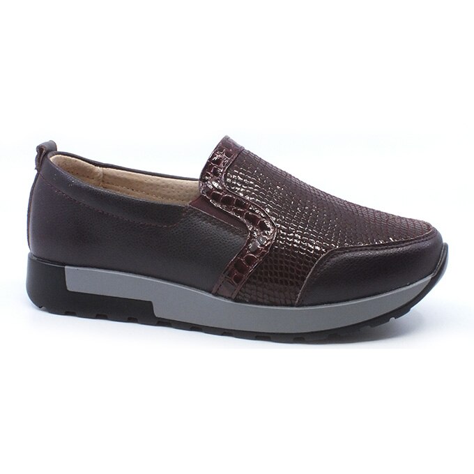 Pantofi dama, Topway, piele, bordo, Bordo
