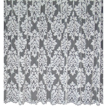 Perdea Trei Stejari, model 51193, uni, 250 x 160 cm, alb