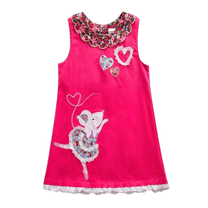 Rochita eleganta Balerina, bumbac roz