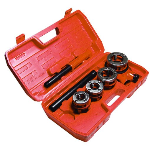 Set dispozitiv de filetat cu cliket 1/2-1 1/4 4pcs GD