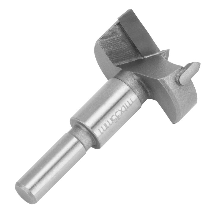 Burghie pentru lemn, 35 mm, placi din aliaj tare, coada cilindrica, MTX