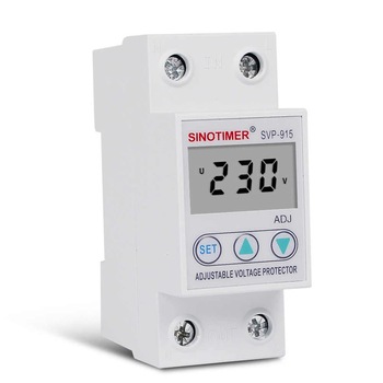 Releu siguranta digitala de protectie tensiune 40A, SVP-915, ecran LED, recuperare automata, SVP-915-40A Releu siguranta digitala de protectie tensiune 40A, SVP-915, ecran LED, recuperare automata, SVP-915-40A