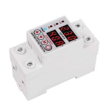 Releu siguranta digitala de protectie tensiune 40A, SVP-918-40A, ecran dublu LED, recuperare automata Releu siguranta digitala de protectie tensiune 40A, SVP-918-40A, ecran dublu LED, recuperare automata
