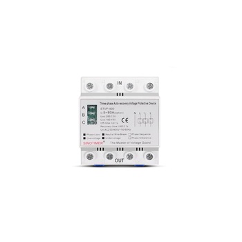 Releu trifazic, siguranta digitala de protectie tensiune 80A, STVP-930, recuperare automata in 3 faze Releu trifazic, siguranta digitala de protectie tensiune 80A, STVP-930, recuperare automata in 3 faze