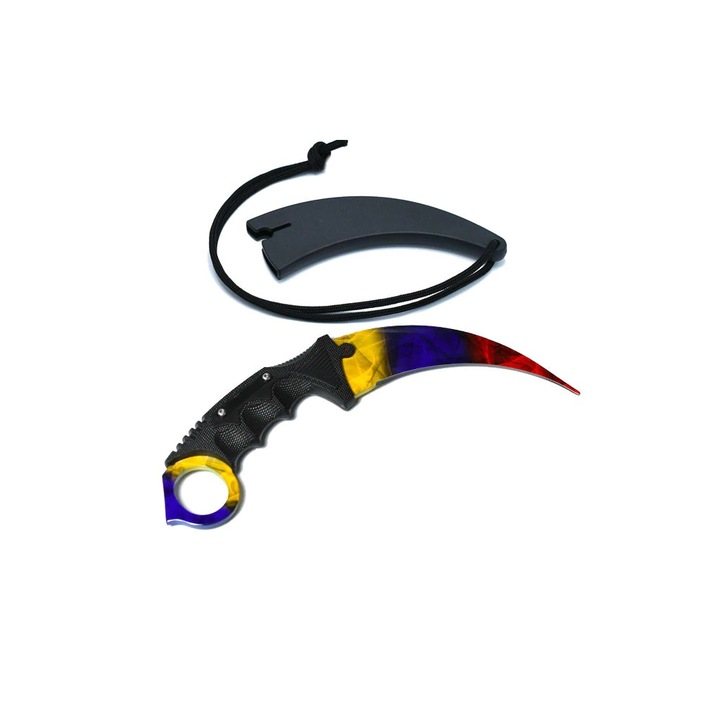 Cutitul Karambit pentru antrenament fara tais, fara varf, Dalimag k1