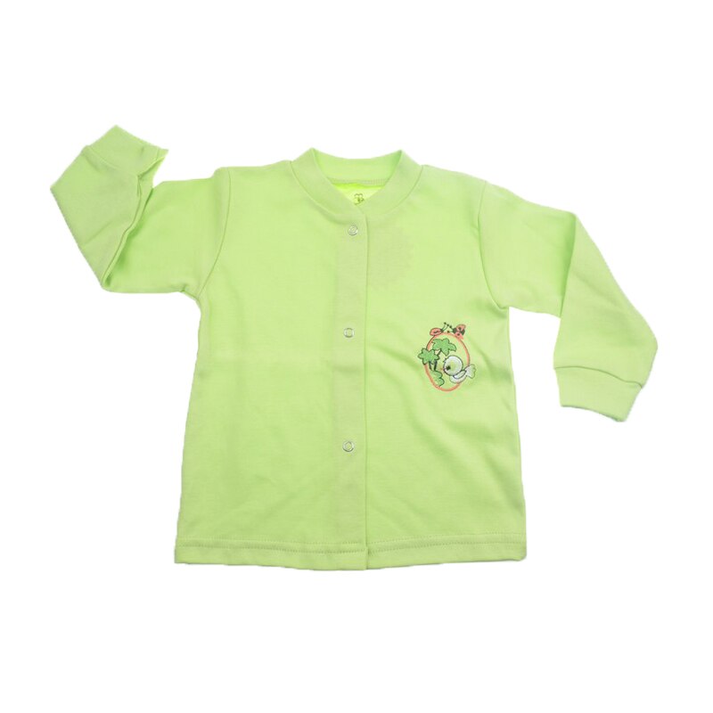 Bluza cu maneca lunga pentru bebelusi Pifou BBP01, Verde, 74 cm
