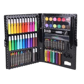 Set Complet pentru Desenat si Pictat, 86 de Elemente, Multicolor Set Complet pentru Desenat si Pictat, 86 de Elemente, Multicolor