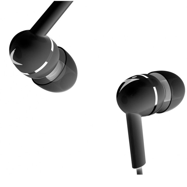 Casti Genius HS-M300, microfon, jack 3.5mm, Negru