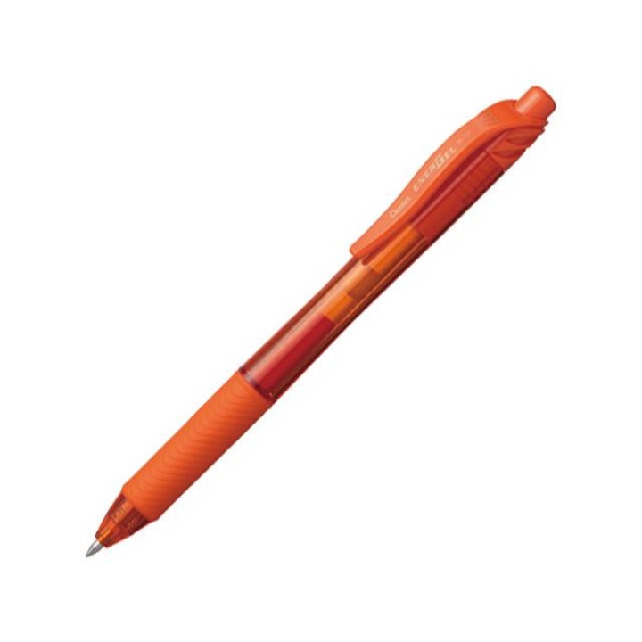 Pentel 1008961 Pentel: EnerGel X zselés rollertoll 0,7mm-es narancssárga