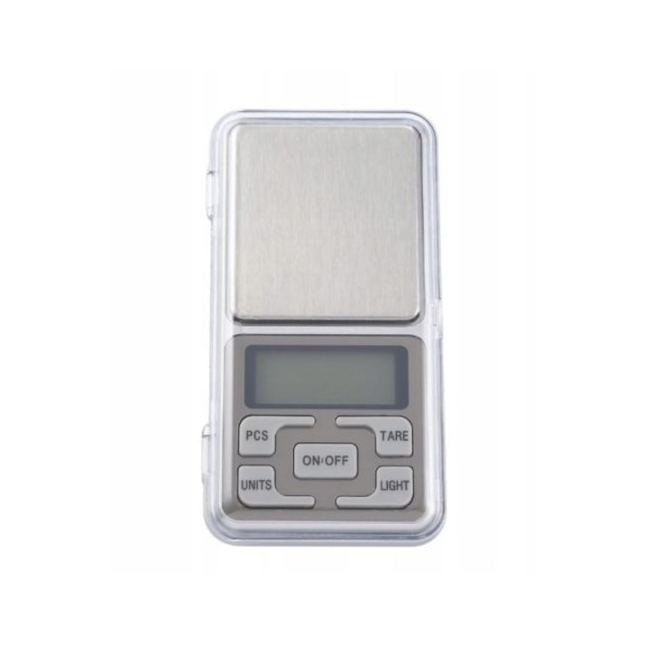 Cantar de buzunar electronic cu afisaj LCD, precizie 0.01 g, capacitate 200g