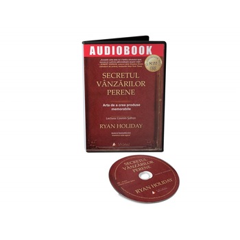 Secretul vanzarilor perene, audiobook - autor Ryan Holiday Secretul vanzarilor perene, audiobook - autor Ryan Holiday