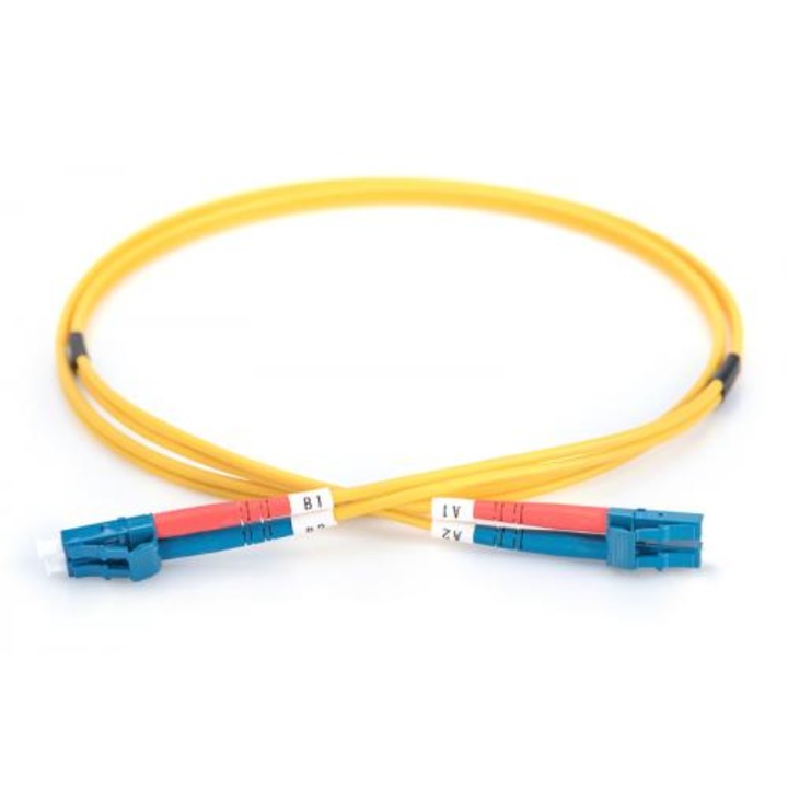 Cablu Patchcord FO SM 9/125 DUPLEX 1 M
