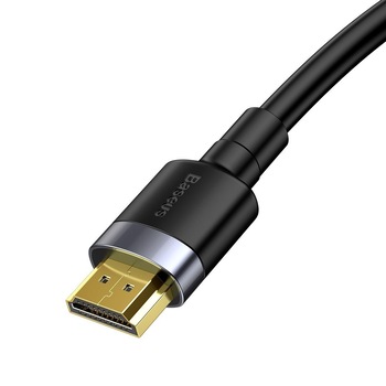 Cablu Baseus Cafule 4K HDMI 1m Negru Cablu Baseus Cafule 4K HDMI 1m Negru