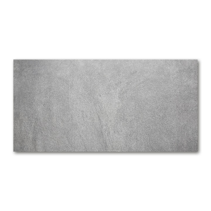 Panou de bucatarie, din sticla, 100x50 cm "Perete gri”