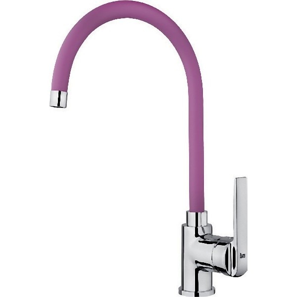 Baterie Bucatarie TEKA IN 995 FP, Brat pivotant, Pink