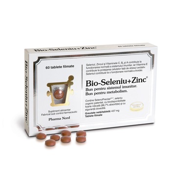 Bio-Seleniu Zinc Pharma Nord 60 comprimate Bio-Seleniu Zinc Pharma Nord 60 comprimate