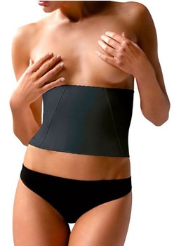 Corset modelator ControlBody, compresie mare, Negru Corset modelator ControlBody, compresie mare, Negru