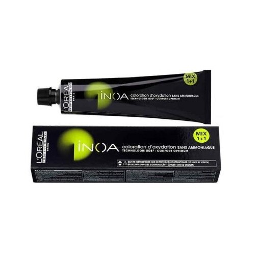 Vopsea de par permanenta fara amoniac L'Oreal Professionnel Inoa 7.0, 60 ml