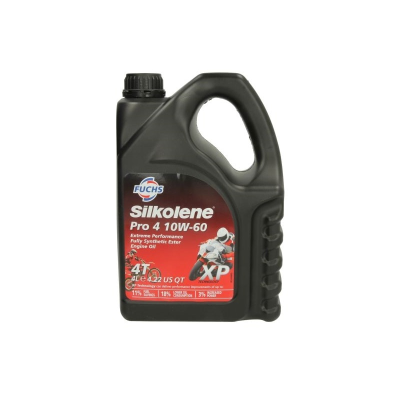 Ulei de motor Pro 4, Silkolene, 10W60 XP, 4L
