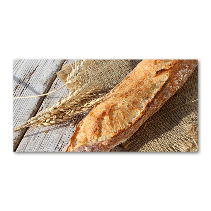 Tulup Fali panel, üveg, 100x50 cm, friss baguette (tw2-de-pk50-100x50-f-117848104)