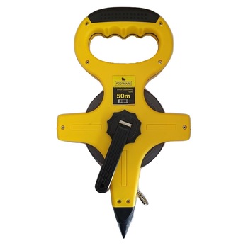 Ruleta profesionala, Footmark, cu varf , 50m Ruleta profesionala, Footmark, cu varf , 50m